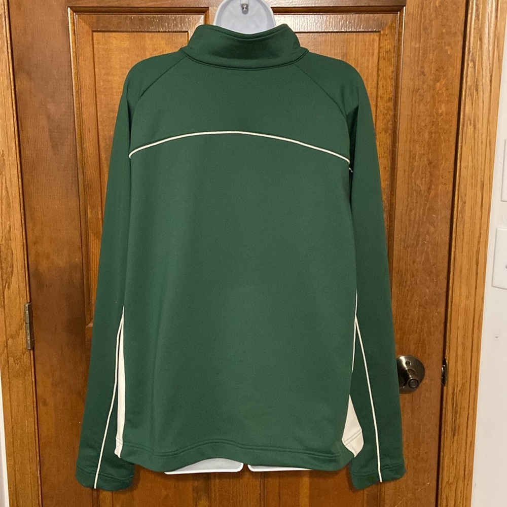Nike Deadstock Vintage Y2K 2000s Nike Track Jacket Green Sz XXL - Picture 6 of 12